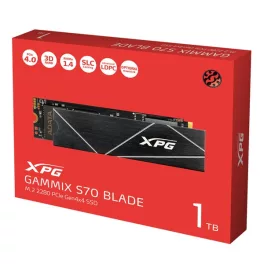   ADATA SSD - 1TB XPG GAMMIX S70 BLADE (3D, M.2 PCIe Gen 4x4, r:7400 MB/s, w:5500 MB/s, PS5 Ready)