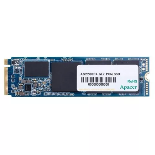 Apacer SSD AS2280P4 Series - 1TB AP1TBAS2280P4-1 (M.2 PCI-E Gen. 3, Olvasás: 3000 MB/s, Írás: 2000 MB/s)