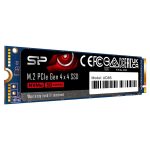 Silicon Power SSD - 500GB UD85 (r:3600MB/s; w:2400 MB/s, NVMe 1.4 támogatás, M.2 PCIe Gen 4x4)