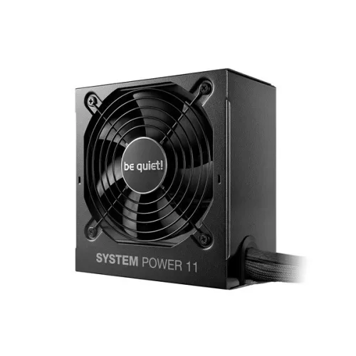 Be Quiet! Tápegység 650W - SYSTEM POWER 11 (80+ Bronze, ATX3.1, PCIe5.1, fekete)