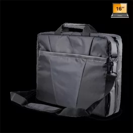  Advance Notebook táska - BASICLINE 16" (Max.: 16", vállpánt, fekete)