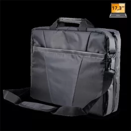   Advance Notebook táska - BASICLINE 17,3" (Max.: 17,3", vállpánt, fekete)