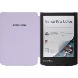   PocketBook E-book Tok - SH-TR-634-LPL-WW (Shell, PB619 / PB629 / PB634, átlátszó, kézpánt, lila)