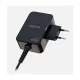 APPROX Telefontöltő - USB Type-C, 45W gyorstöltő + 1.8m kábel, Fekete