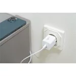 Bluestork Hálózati töltő - PW-20-C (USB-C, 20W, fehér)