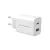 Conceptronic telefon töltő adapter - ALTHEA11W (USB-C+USB-A, 33W, fehér)