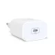 Delight Telefon töltő  - 1db Type-C PD20W gyorstöltéssel, Fehér