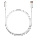 S-Link kábel - SL-X207E (2A, 12W, Gyorstöltés, Lightning, adat+töltőkábel, fehér, 1m)