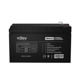   NJOY Szünetmentes akkumulátor - HR09122F (12V/9Ah, High Rate Discharge,  Long-life, T2/F2, zárt, gondozás mentes, AGM)