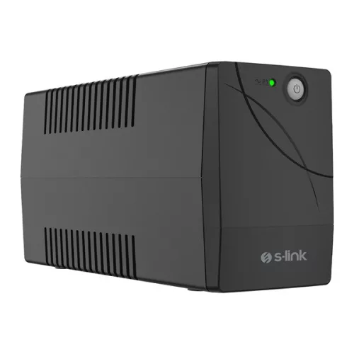 S-Link szünetmentes 600VA - FORCE U6 (600VA, 12V7Ah*1, 360W, Line-Interactive, 2 schuko)