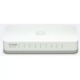 D-LINK Switch 8x100Mbps Műanyagházas Asztali, GO-SW-8E/E