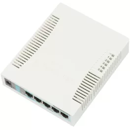  MIKROTIK Switch/Router RB260GS 5x1000Mbps + 1x1000Mbps SFP, Asztali, CSS106-5G-1S