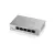 ZYXEL Switch 5x1000Mbps Fémházas Asztali, Web menedzselés, GS1200-5V3-EU0101F