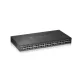 ZYXEL Switch 44x1000Mbps + 4xGigabit kombó SFP+ 2xGigabit SFP, Fémházas Menedzselhető (48GbE port), GS1920-48V2-EU0101F