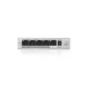 ZYXEL Switch 5x1000Mbps (4xPOE+) Fémházas Asztali, GS1005HP-EU0101F