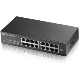   ZYXEL Switch 16x1000Mbps Fémházas Rackes, GS1100-16-EU0104F