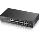 ZYXEL Switch 16x1000Mbps Fémházas Rackes, GS1100-16-EU0104F