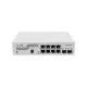 MIKROTIK Switch 8x1000Mbps + 2x10000Mbps SFP+, Rackes, CSS610-8G-2S+IN