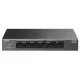 TP-LINK Switch 6x100Mbps (4xPOE) Fémházas Asztali, LS106LP