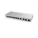 ZYXEL Switch 8x1000Mbps + 2x2.5Gbps + 2xSFP+ Nem Menedzselhető, XGS1010-12-ZZ0102F