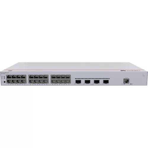 Huawei eKit Switch 24x1000Mbps + 4x10GE (SFP+) + 1konzol port, iStack, Layer2+ managedRackes -  S310-24T4X