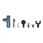 KICA K2 hordozható vibrációs masszírozó, 18 óra üzemidő, 4 intenzitású program, csökkentheti a narancsbőrt