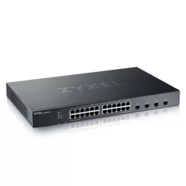   ZYXEL Switch 24x1000Mbps + 4x10G SFP+, Fémházas Menedzselhető, Rackes, XGS1935-28-EU0101F