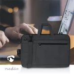 Nedis NBBG17150BK notebook / laptop táska 17 - 18" | Hordóöv | 8 rekesz | 30 mm | 320 mm | 460 mm