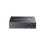 TP-LINK Switch 5x1000Mbps (1xPOE + 4xPOE+) Fémházas Easy Smart (Omada), ES205GP