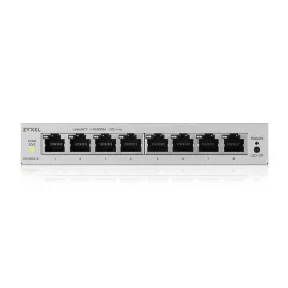   ZYXEL Switch 8x1000Mbps Fémházas Asztali, Web menedzselés, GS1200-8V3-EU0101F