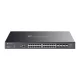 TP-LINK Switch 24x10Gbps(24x10G POE++) + 8x10G SFP+, Menedzselhető Rackes, SX3832MPP