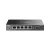 TP-LINK Switch 5x2.5Gbps + 1x10Gbps SFP+ Fémházas Easy Smart (Omada), ES206X-M2