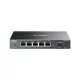 TP-LINK Switch 5x2.5Gbps + 1x10Gbps SFP+ Fémházas Easy Smart (Omada), ES206X-M2
