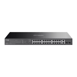   TP-LINK Switch 26x1000Mbps(24xPOE+) + 2xSFP Fémházas Easy Smart (Omada), ES228GP