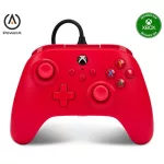 PowerA vezetékes kontroller Xbox Series X|S - piros