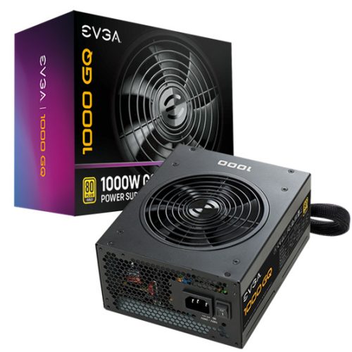 EVGA 1000 GQ, 80+ GOLD 1000W, Semi Modular