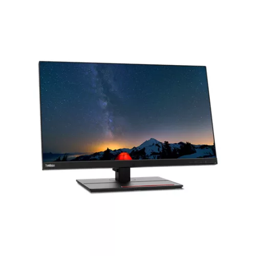 Lenovo 27" ThinkVision P27u-20 USB-C monitor - Raven Black - IPS PIVOT