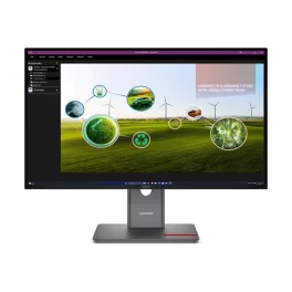  Lenovo 27" ThinkVision P27Q-40 monitor - Eclipse Black - PIVOT
