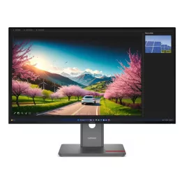   Lenovo 31,5" ThinkVision P32UD-40 monitor - Raven Black - PIVOT