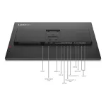 Lenovo 31,5" ThinkVision P32UD-40 monitor - Raven Black - PIVOT