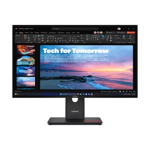 Lenovo 27" ThinkVision T27QD-40 monitor - Eclipse Black - PIVOT