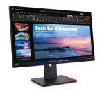 Lenovo 27" ThinkVision T27QD-40 monitor - Eclipse Black - PIVOT