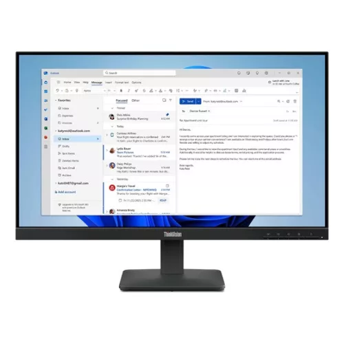 Lenovo ThinkVision S24-4e monitor 23,8" - 64B5KAT1EU