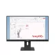Lenovo 23,8" ThinkVision E24-40monitor - Raven Black - PIVOT