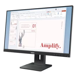   Lenovo 23,8" ThinkVision E24-40monitor - Raven Black (dobozsérült)