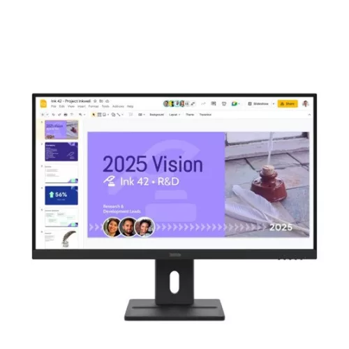 Lenovo 27" ThinkVision E27Q-40 monitor - Raven Black - PIVOT