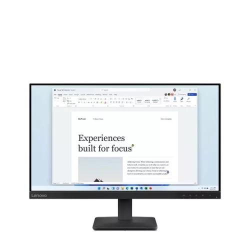 Lenovo L24-4e monitor - 68C2KAC1EU - Raven Black