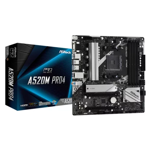ASRock sAM4 A520M Pro4
