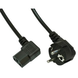   Akyga AK-PC-02A PC Power Cable 90° hálózati tápkábel - 1,5 m