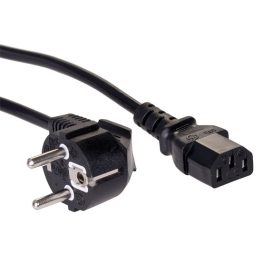 Akyga AK-PC-06C PC Power Cable tápkábel, 3 m, fekete